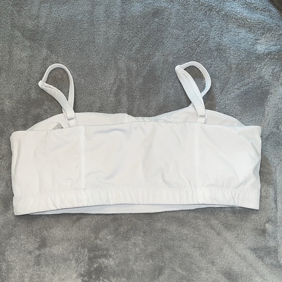 White bandeau sports bra - Picture 2 of 2